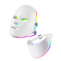 Masque LED Luminothérapie Pro — Rouge, Bleu & Proche Infrarouge — photo produit detouree sur fond blanc [IA]
