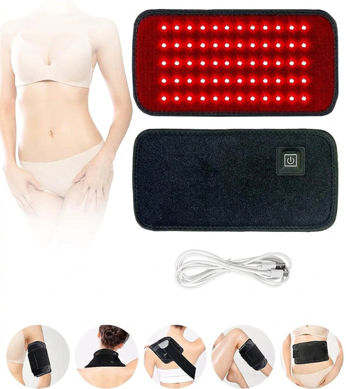 Ceinture luminothérapie rouge pour un bien-être optimal — fond blanc